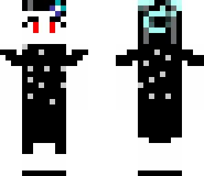 red eyed ghost with bun
