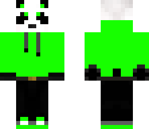 the cool green panda