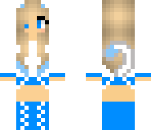 blue hoodie girl