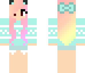 edit of cute bow girl