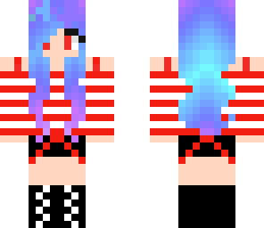 vampire girl with beautiful hair