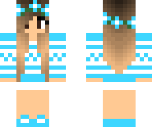 blue edited winter girl