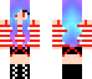 vampire girl with beautiful hair
