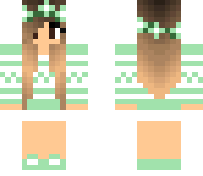 mint winter girl