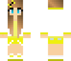 cute yellow girl