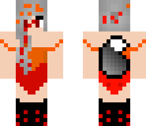 fire wolf girl