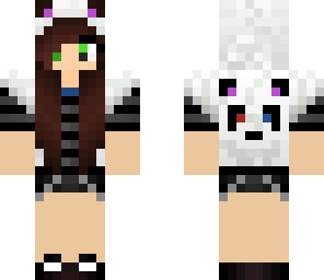 panda hood girl