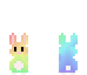 rainbow bunny