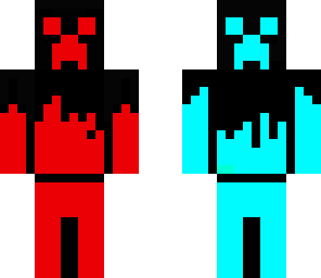 red and blue fire boy