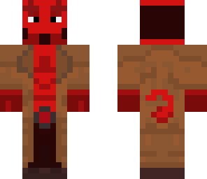 hellboy with jacket