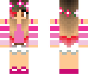 girly pink flower reif