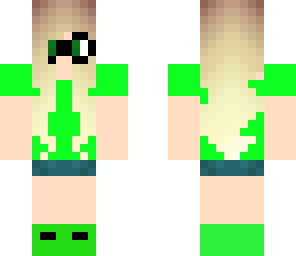 green glasses girl