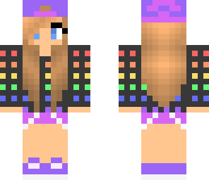 rainbow girl