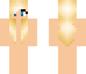 blonde girl skin base