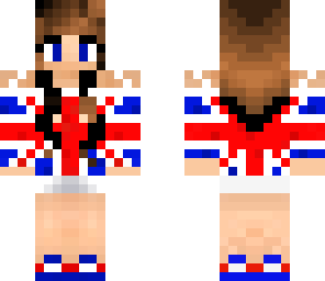 uk flag chick