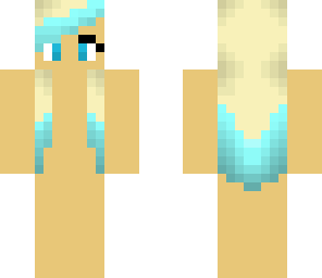 blue ombre hair base