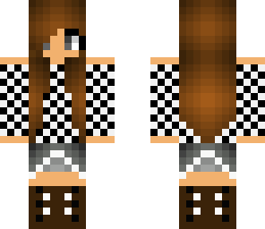 checkard girl