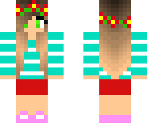 flower crown girl