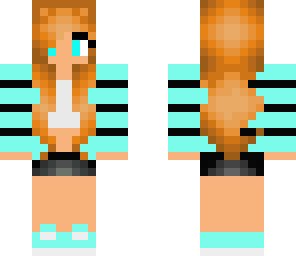 edit blue jacket ginger