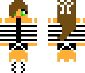 stripey girl