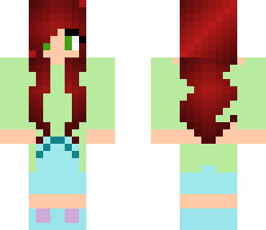 girl with red hair