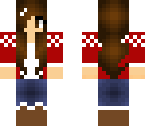 red sweater girl
