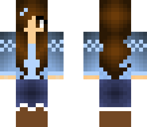 blue sweater girl