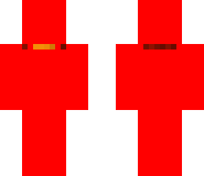 red pumpkin dude guy