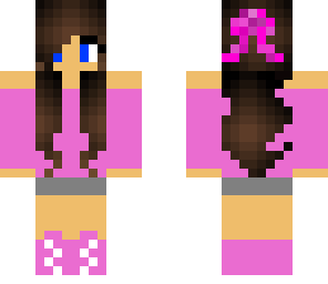cute pink girl