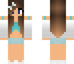 cute summer girl skin