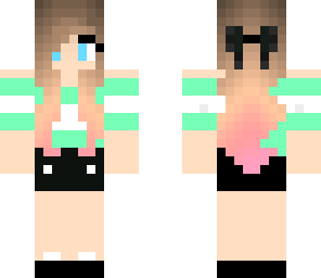 mint stripes