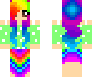 rainbow girl