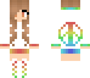 rainbow girl