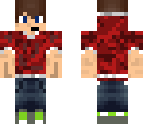 finch red shirt