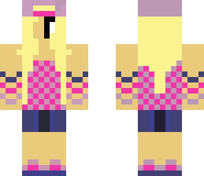 blonde girl skin
