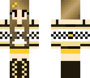 black and yellow-cute style
