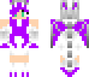 purple dragon girl
