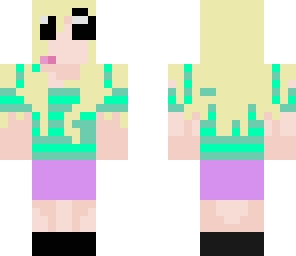 blond girly girl
