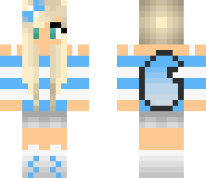 blue fox girl