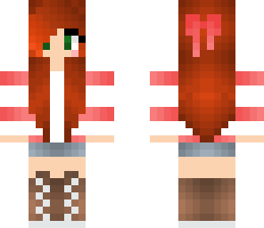 orange haired girl
