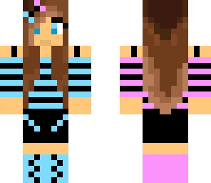 cotton candy stripes