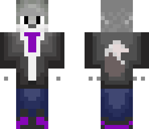 wolfie in failed tux