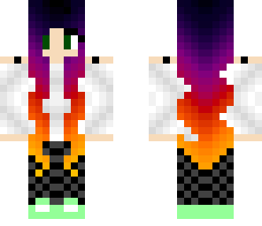 gradient hair skin