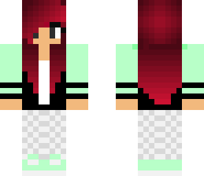 raspberry hair girl