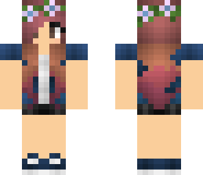 cute flower headpiece girl