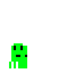 2d cute alien