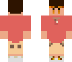 red polo tan shorts