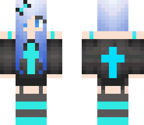 cross jacket girl