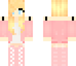 pinkie girl with headset