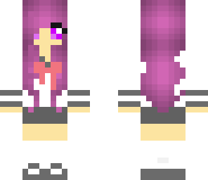 cute anime school girl